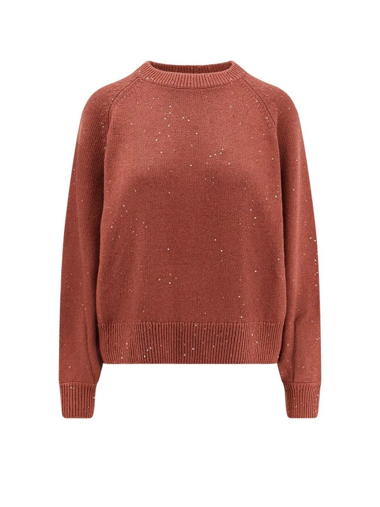 Brunello Cucinelli Brunello Cucinelli Sequin Embellished Knitted Jumper from Cettire