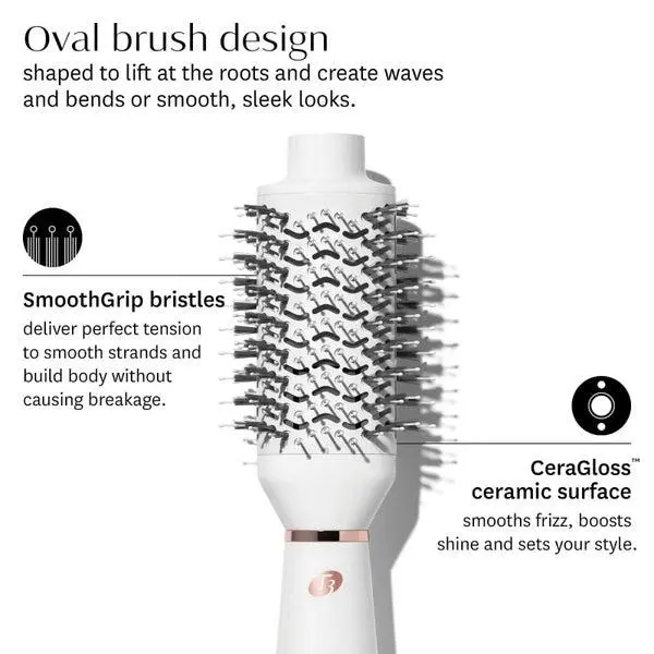 T3 T3 AireBrush One-Step Smoothing and Volumizing Hair Dryer Brush 8