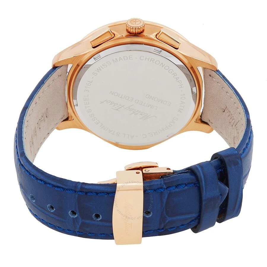 Mathey-Tissot Edmond G10 Chronograph Quartz Blue Dial Men's Watch H1886RCHPBU 3