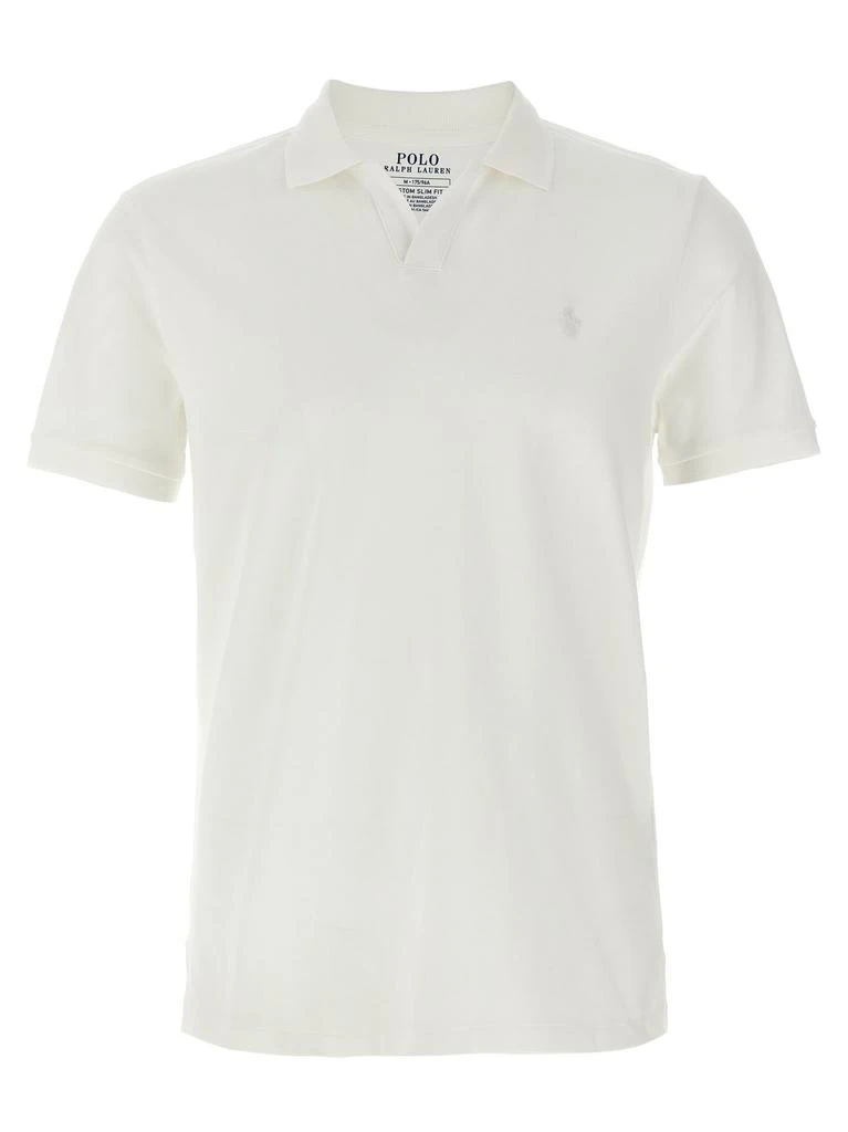Ralph Lauren Polo Ralph Lauren Logo Embroidered Custom Slim Fit Polo Shirt 1