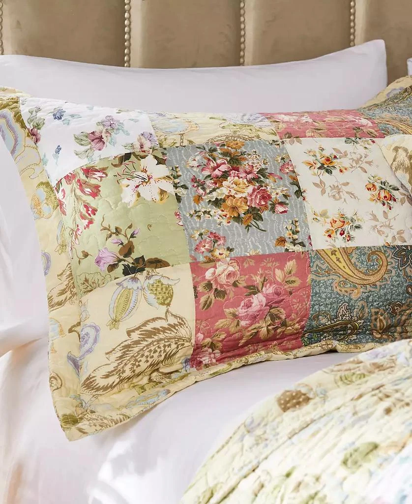 Macy's Blooming Prairie Authentic Patchwork 3 Piece Bedspread Set 3