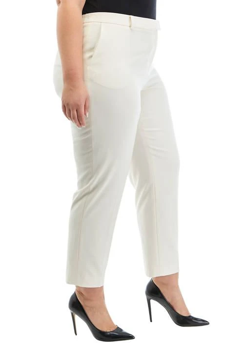 THE LIMITED Limited Plus Size Bi Stretch Straight Leg Ankle Pants 3
