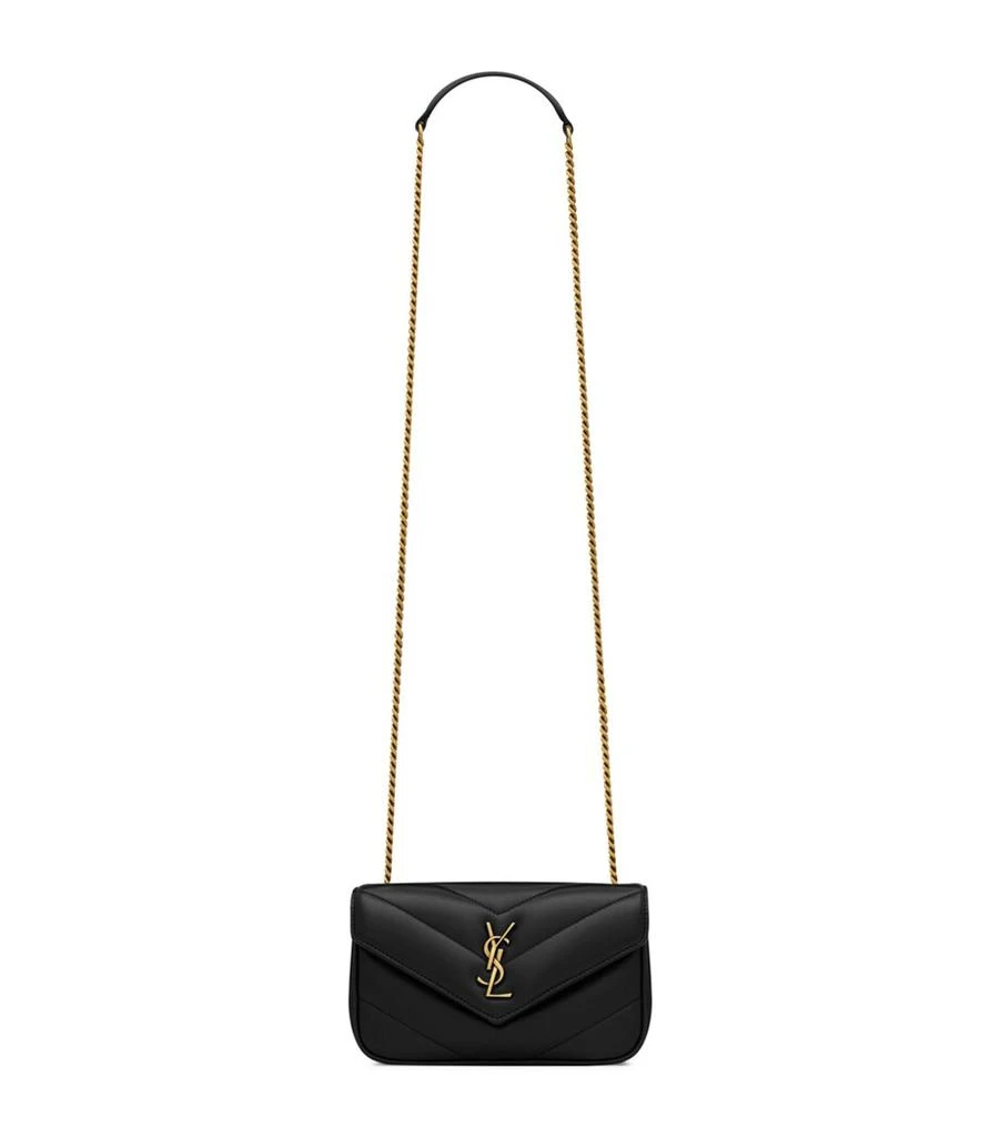 Yves Saint Laurent Mini Leather Loulou Shoulder Bag 1
