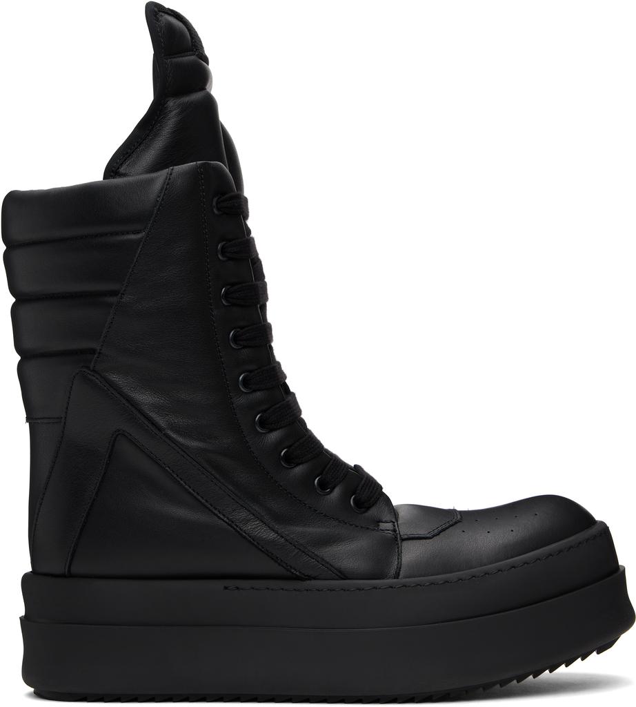 Black Hollywood Mega Geobasket Sneakers – On Sale Now with Up to