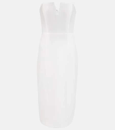 VERONICA BEARD Nabi strapless midi dress 1