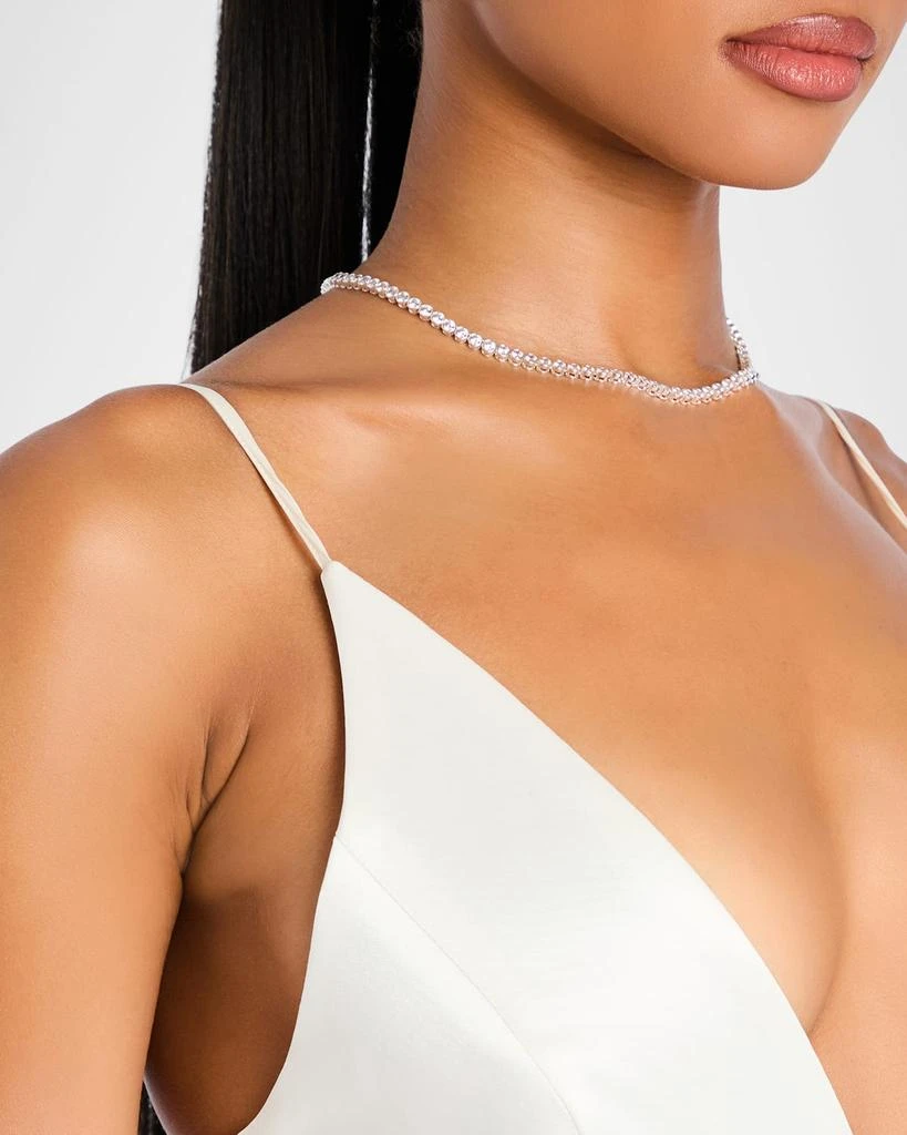 retrofête Giavanna Plunging Satin Mini Dress 5