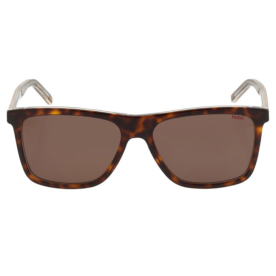 Hugo Boss Brown Square Men's Sunglasses HG 1003/S 0KRZ/70 56