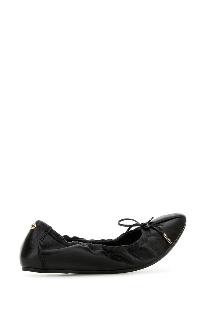 Salvatore Ferragamo Black leather Joelle ballerinas 2