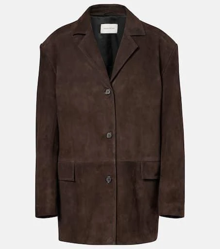 Magda Butrym Oversized suede jacket 1