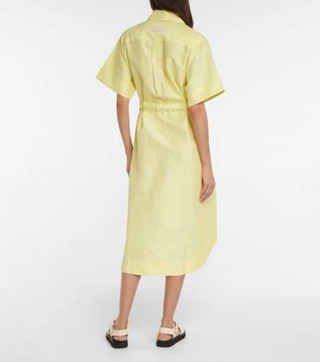 Lee Mathews Sparrow shirt midi dress 3