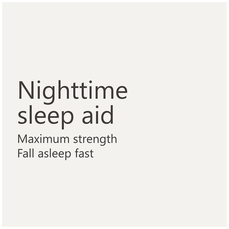 Walgreens Nighttime Sleep Aid Softgels 6