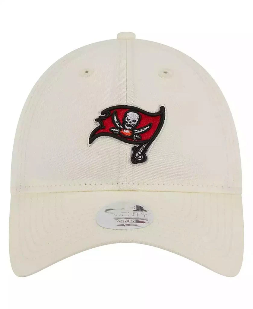 New Era Women's Cream Tampa Bay Buccaneers Core Classic 2.0 Adjustable Hat 2