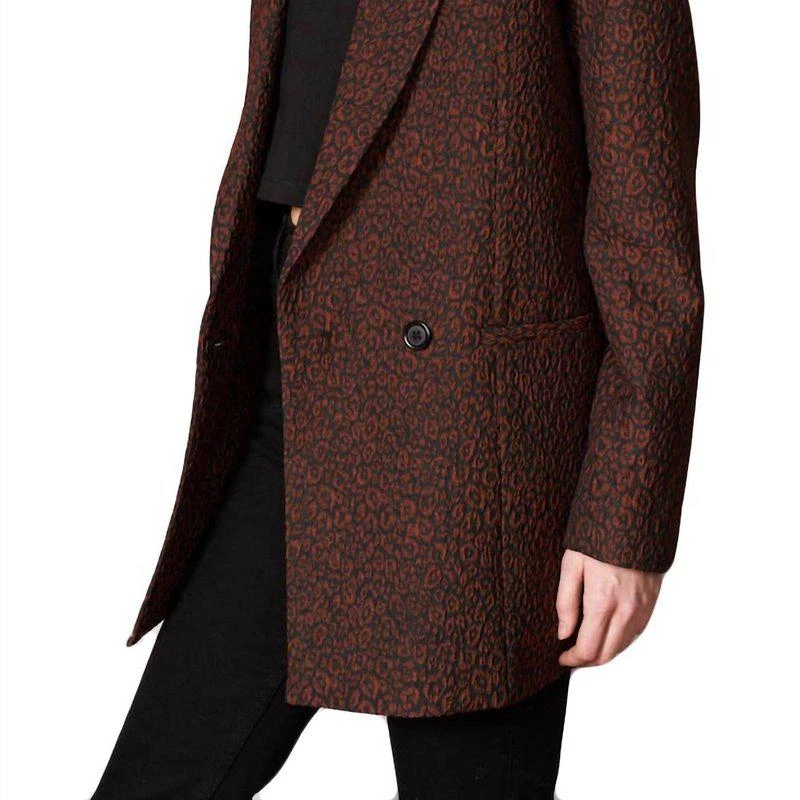 Hutch New York Rio Jacquard Jacket In Black Multi 1