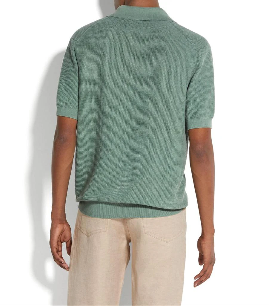 Zegna Premium Cotton Polo Shirt 4