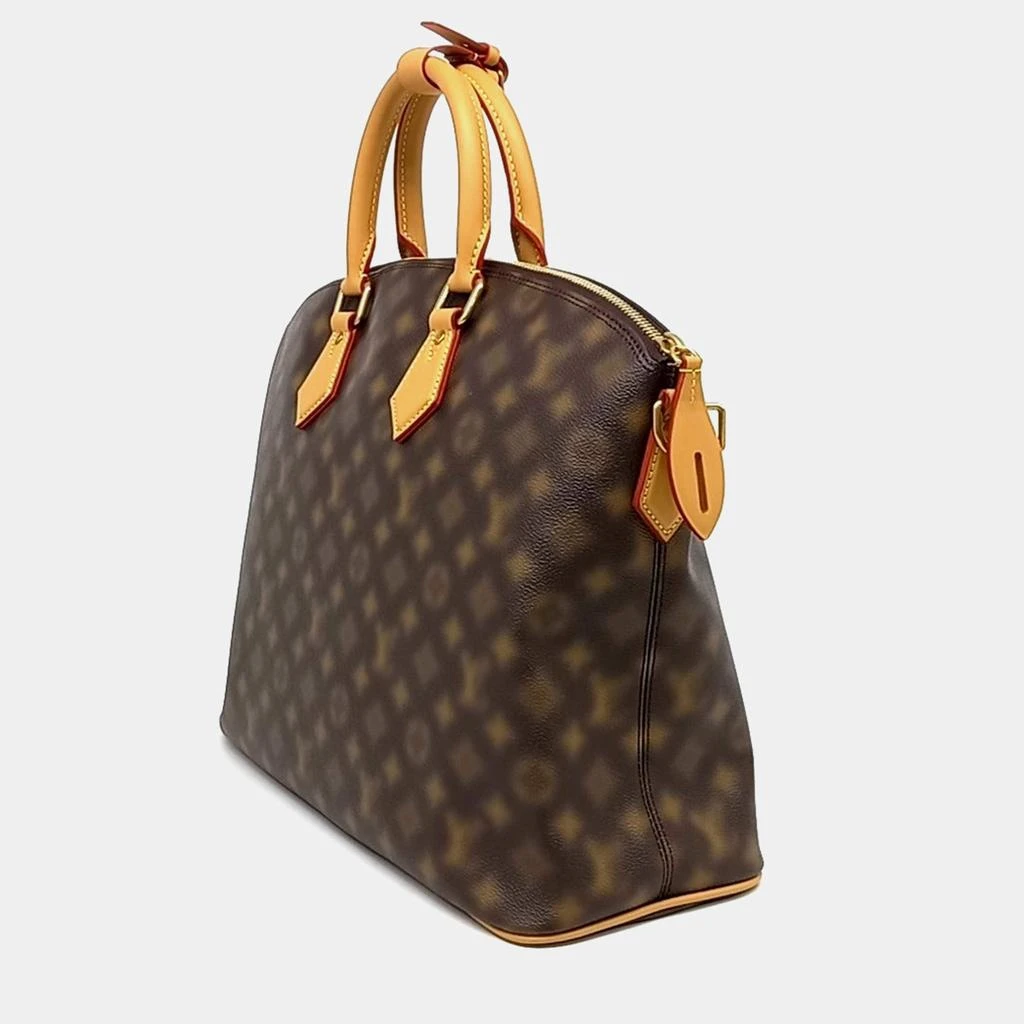 Louis Vuitton Louis Vuitton Brown Canvas Blurry Monogram Lock It bag 2