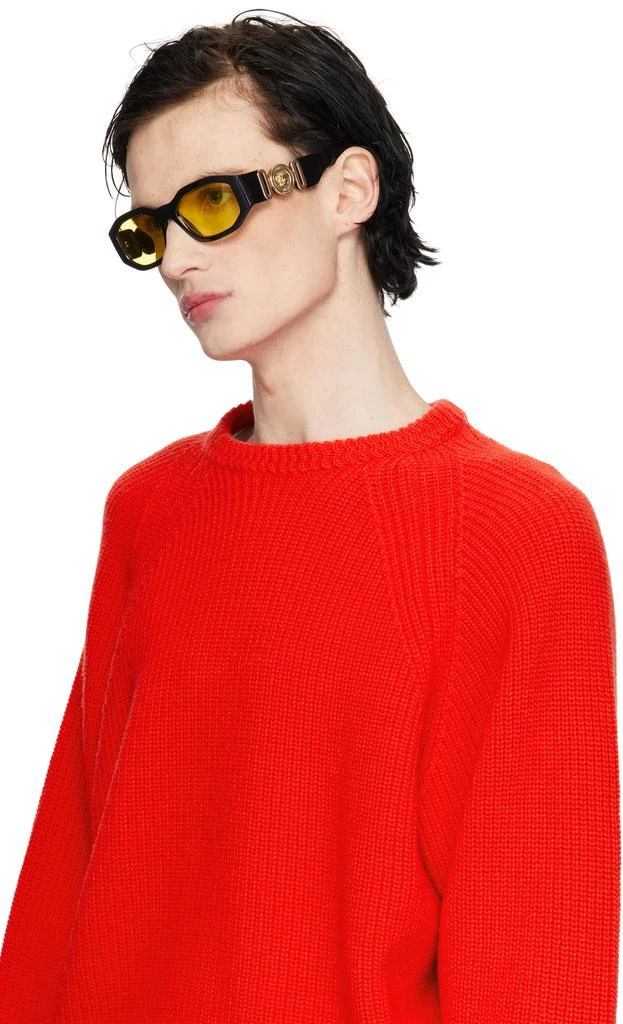 Versace Black Medusa Biggie Sunglasses 4