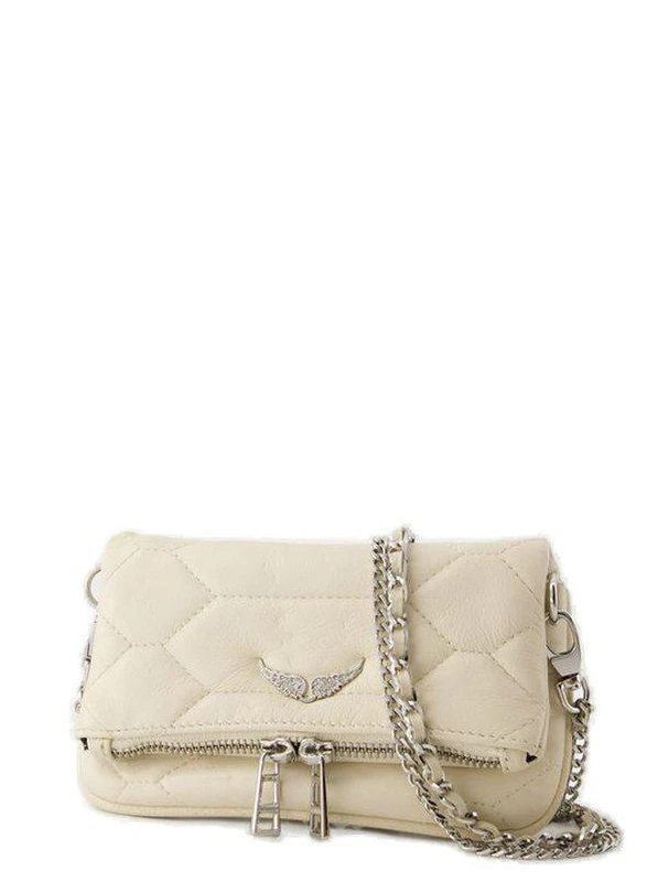 ZADIG & VOLTAIRE Zadig & Voltaire Rock Nano XL Quilted Clutch Bag 3