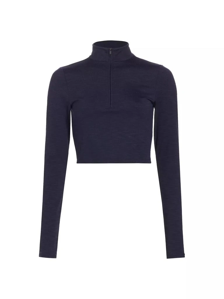 Splits59 Stevie Active Half-Zip Crop Top 1