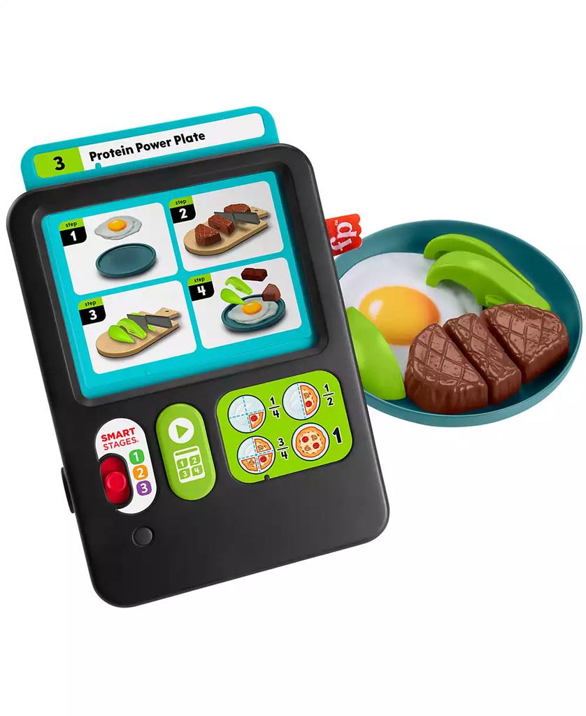 Fisher Price Fisher-Price Laugh Learn 123 Follow the Recipe Meal Kit Preschool Pretend Playset, 30 Pieces