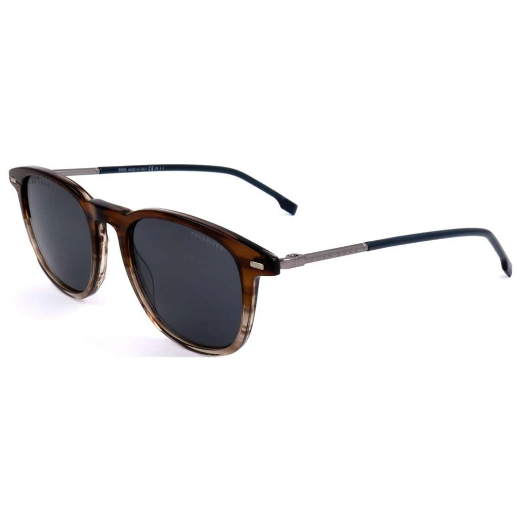 Hugo Boss Hugo Boss Men's Brown Oval Sunglasses 1