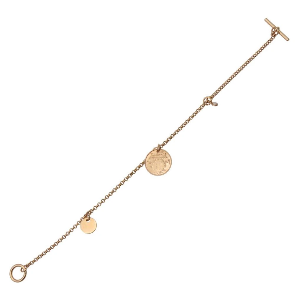 Hermes pink gold (18K) Charm Bracelet (Pre-Owned) 2