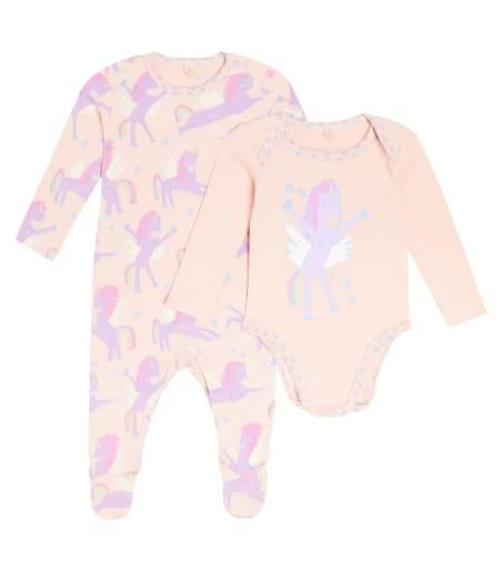 Stella McCartney Baby cotton bodysuit and onesie set 1
