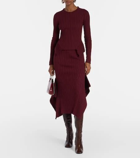 Stella McCartney Ribbed-knit cotton top 2