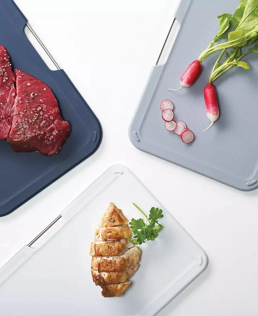 Joseph Joseph Nest Boards 3-Piece Chopping Board Set with Storage Stand 3
