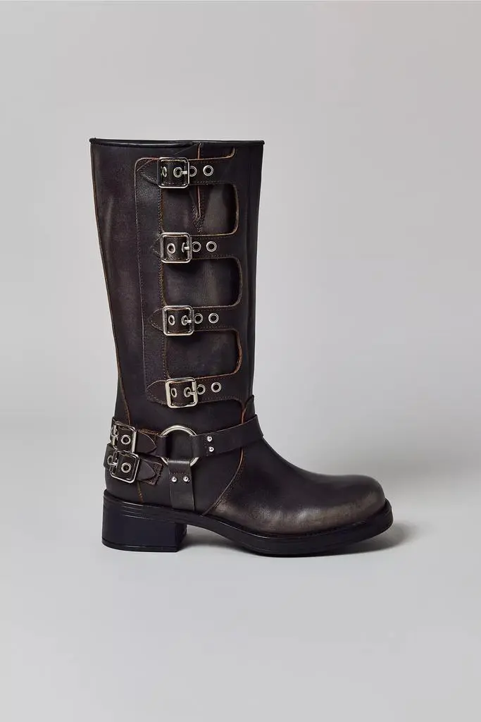 Steve Madden Steve Madden Rocky Buckled Tall Boots 3