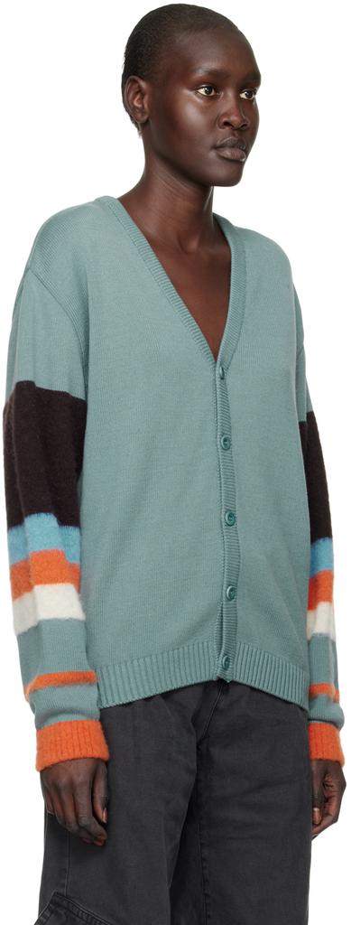 Awake NY Blue Striped Cardigan