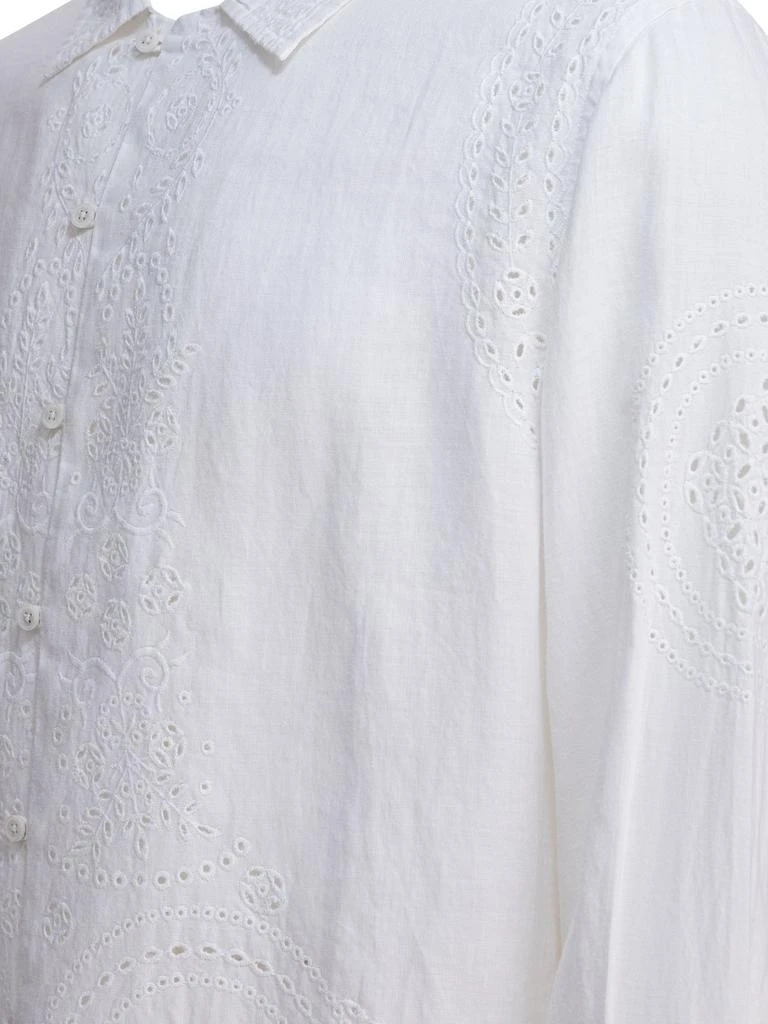 BODE Bode Embroidered Long Sleeve Shirt 4