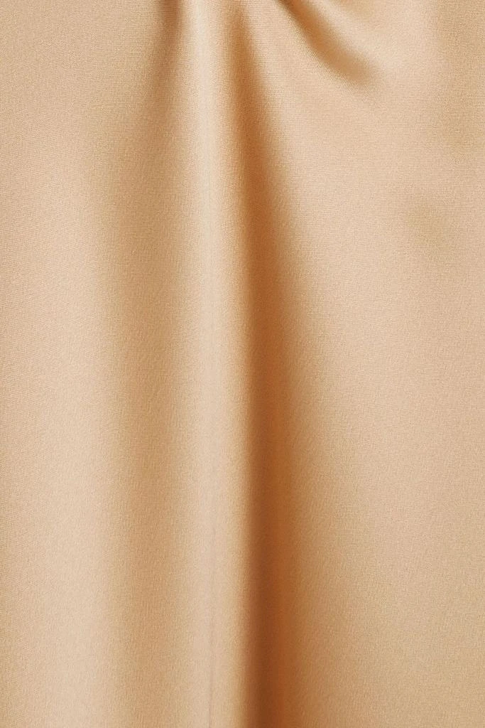 IRIS & INK Margot satin-crepe midi skirt 4
