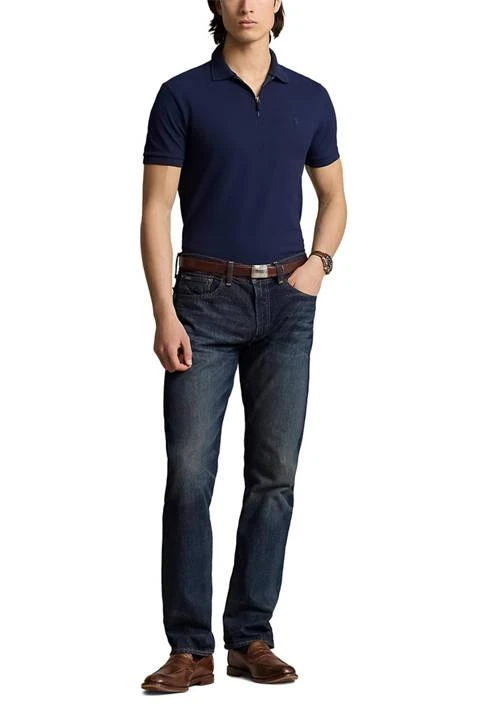Ralph Lauren Ralph Lauren Classic Fit Stretch Mesh Zip Polo Shirt 4