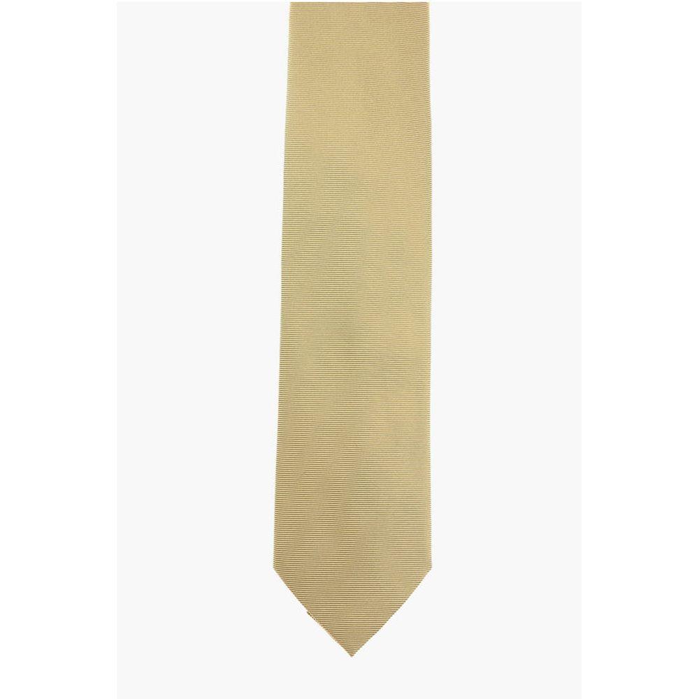 Ermenegildo Zegna Solid Color Silk Men's Tie