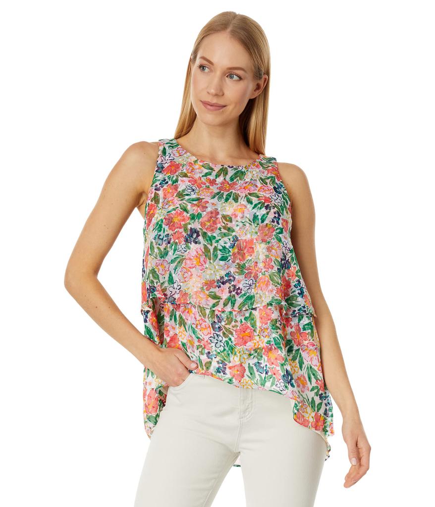 Vince Camuto Sleeveless Layered Blouse