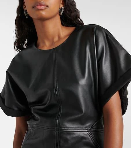 Isabel Marant Faustilia leather minidress 4