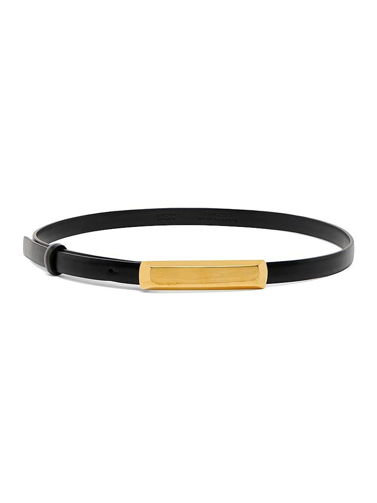 Tom Ford Angled Buckle Leather Belt 1
