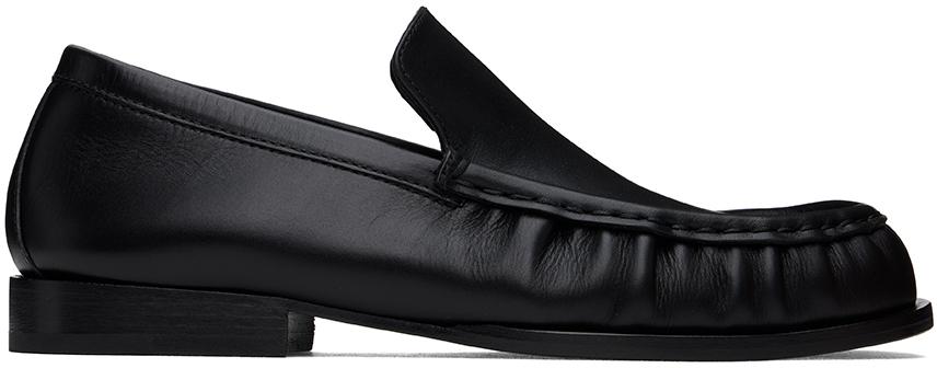 Dries Van Noten Black Leather Loafers - Shoes - Free