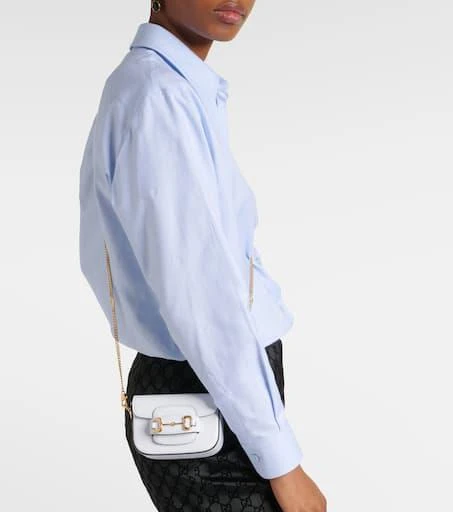 Gucci Gucci Horsebit 1955 Micro leather crossbody bag 5