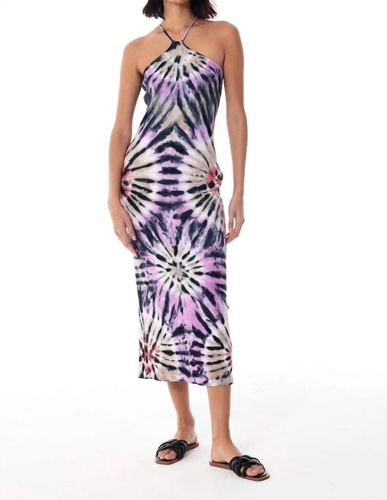 Young Fabulous & Broke Carter Midi Dress In African Violet 1