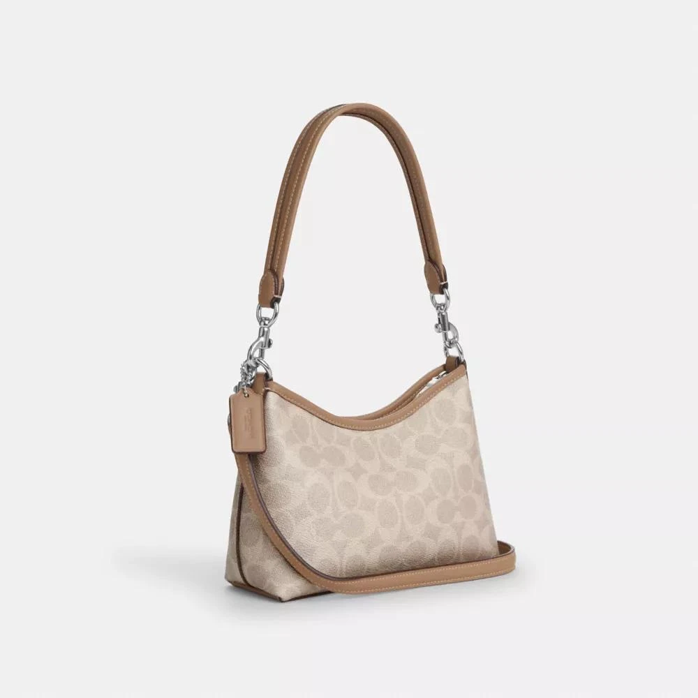 Coach Laurel Small Shoulder Bag In Signature Canvas 5