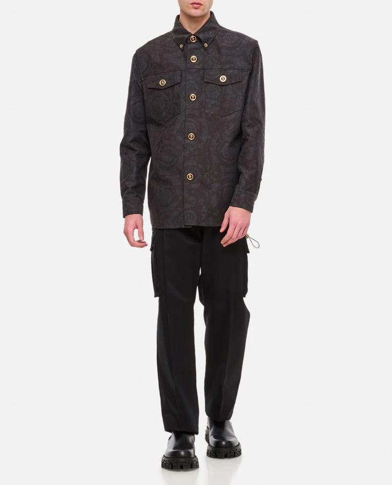 Versace Blouson Baroque Jacquard Cotton 2