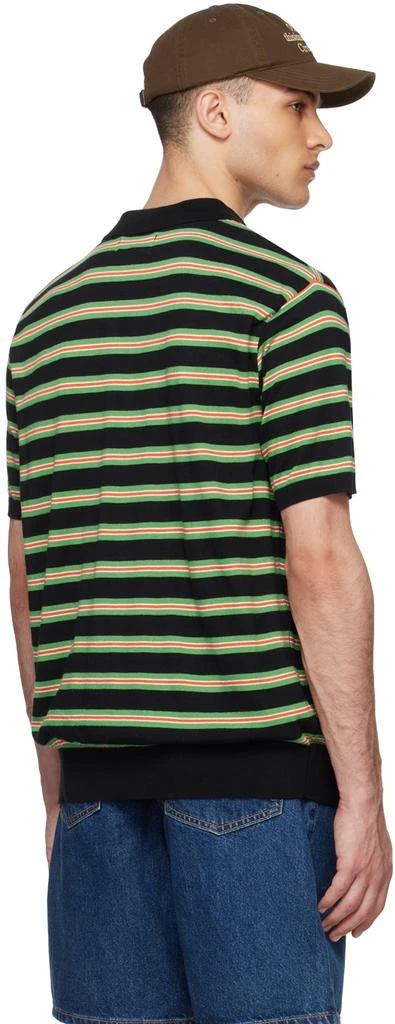 thisisneverthat Black Striped Polo 3