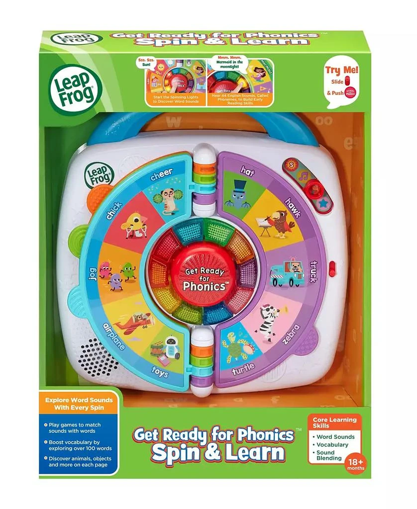 VTech LeapFrog Get Ready for Phonics Spin Learn 4