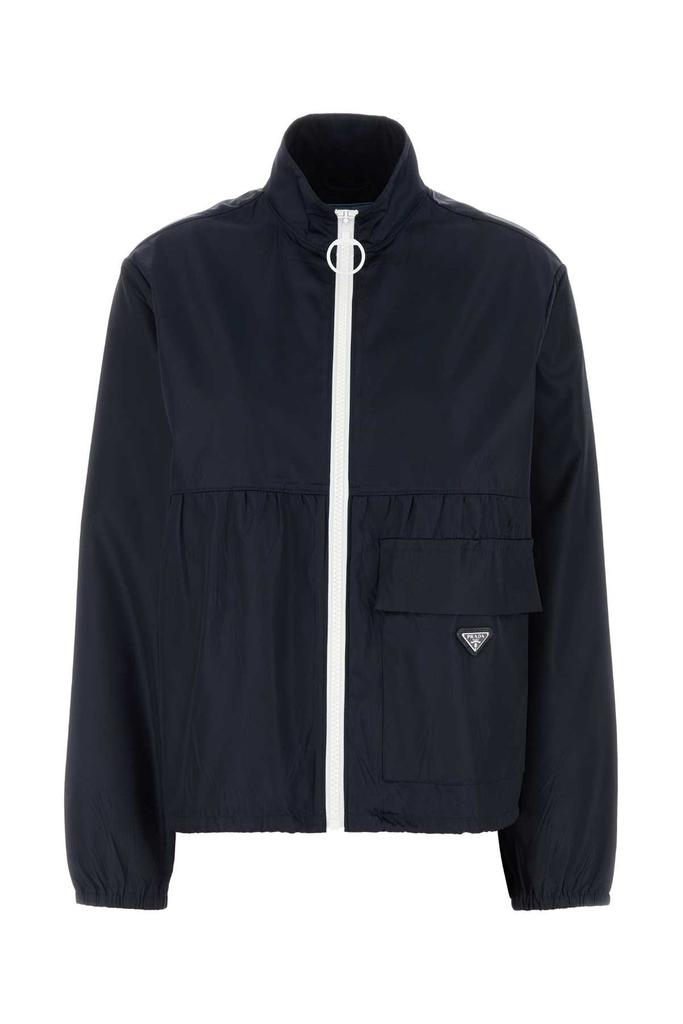 Prada Panama Cotton Blouson Jacket - Jackets - Free Shipping