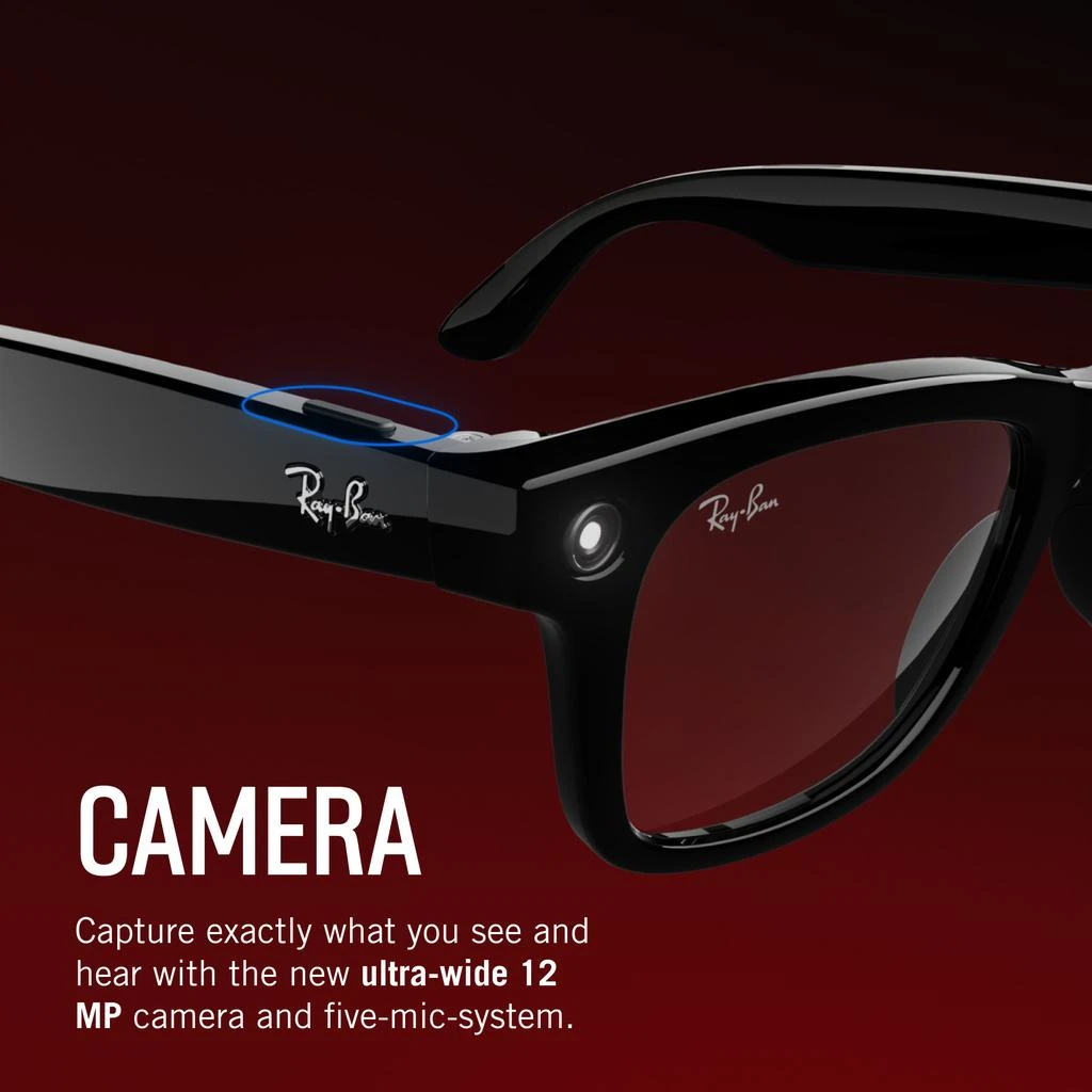 Ray-Ban Men's Meta Headliner Smart Glasses 6
