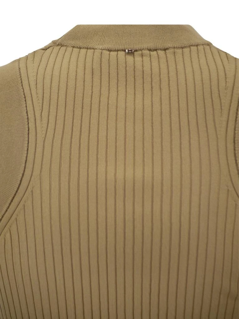 Max Mara Sportmax Toledo Crewneck Sleeveless Knitted Top 4