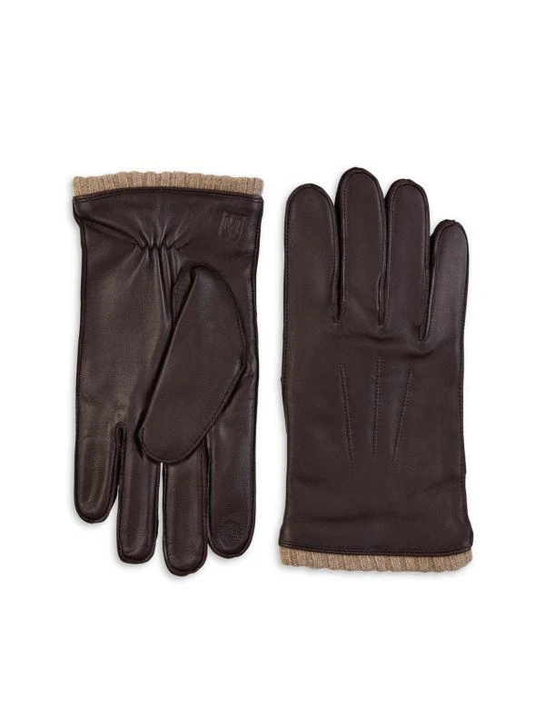 Bruno Magli Nappa Leather Tech Gloves 1