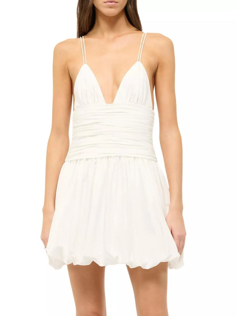 Staud Loren Fit & Flare Minidress 3