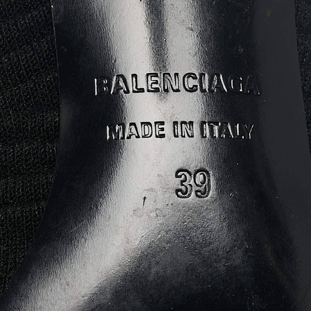 Balenciaga Balenciaga Black Knit Fabric Knife Ankle Socks Boots Size 39 7